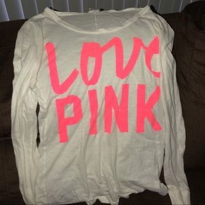 Pink/vs long sleeve